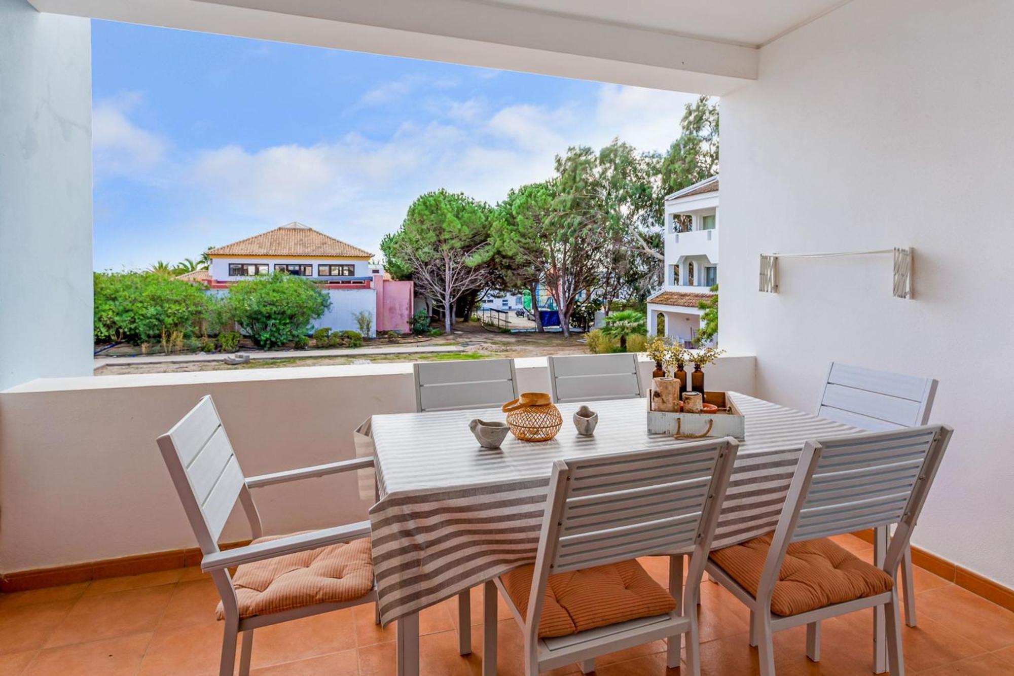 Golden 1 Bdr Flat W/ Balcony & Pool By Lovelystay Cabanas De Tavira Dış mekan fotoğraf
